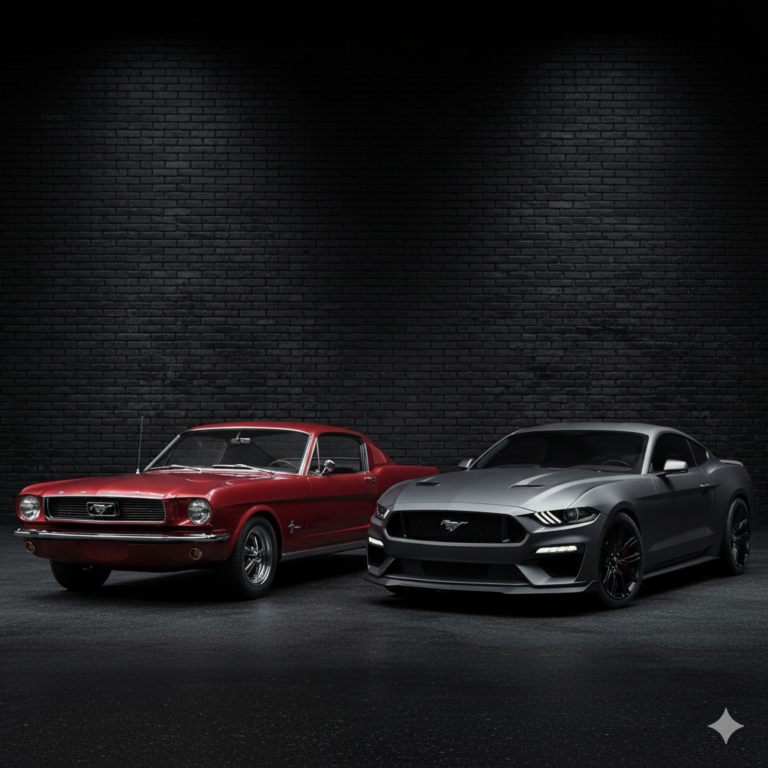 Mustang 1966 vs 2025: Cum s-a schimbat legendara mașină americană