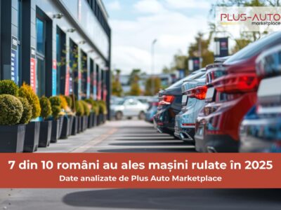 Plus-Auto.ro: 7 din 10 români au ales mașini rulate în 2025