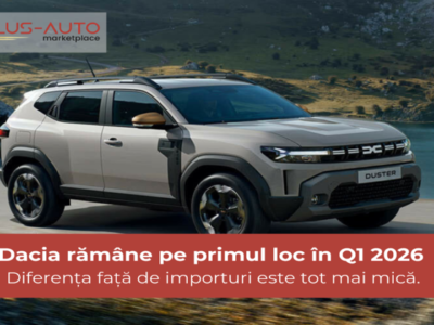 Dacia vs Brandurile de import: Mai este liderul local de neclintit în statisticile din Q1 2026?